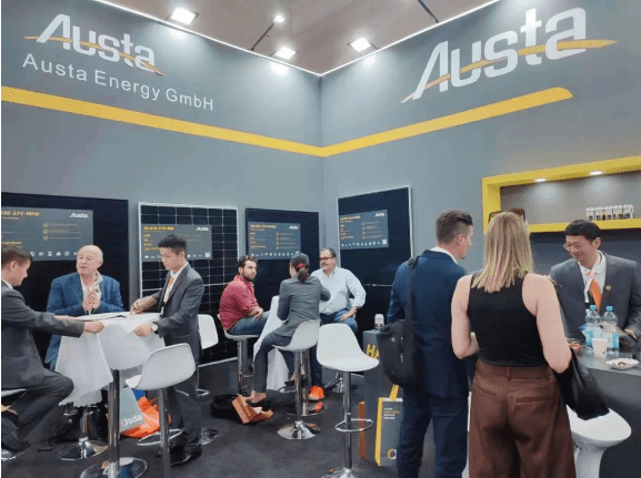 Osda e sua marca Austa aparecem na Intersolar Europe 2023