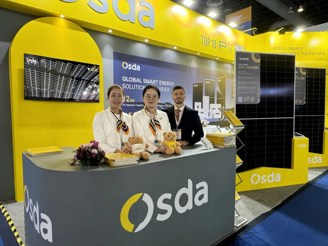 Perseguindo a Luz no México, Construindo Juntos um Sonho de Carbono Zero | Osda Solar na Intersolar México 2024